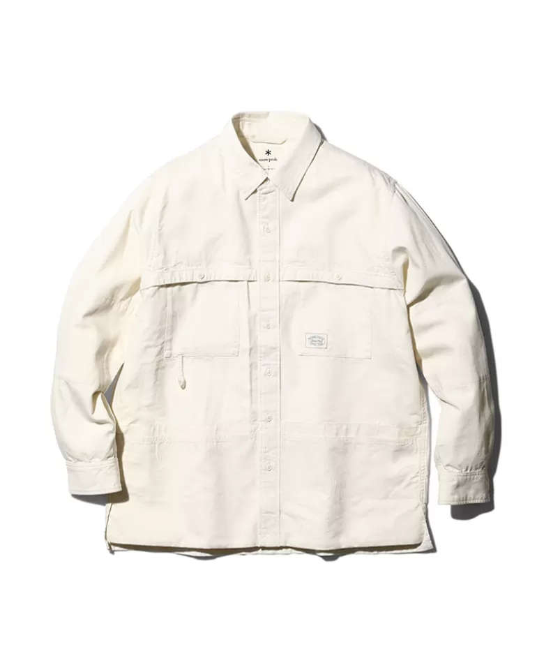 takibi_light_denim_utility_shirt_2.webp Tops | Snow Peak Takibi Light Denim Utility Shirt